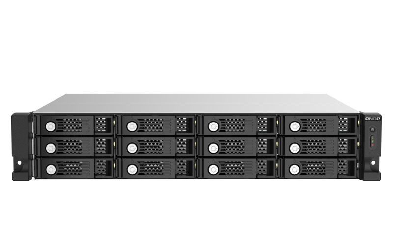 QNAP TL-R1220Sep-RP - úložná jednotka JBOD SAS (12x SAS/ SATA, 4 x SFF-8644), rack 
