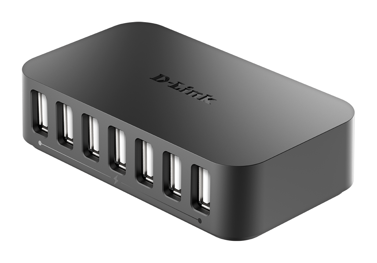 D-Link 7-Port Hi-speed USB 2.0 Hub 