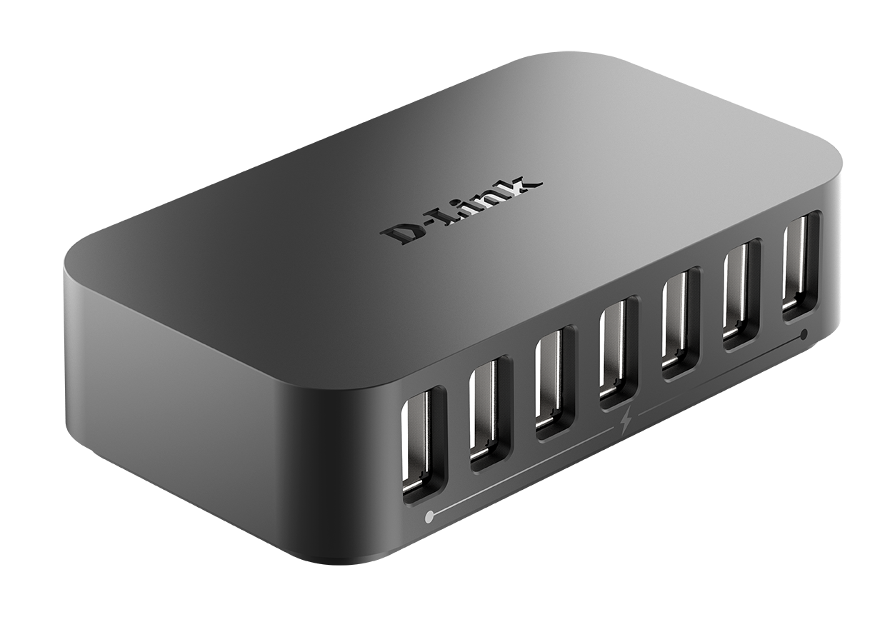 D-Link 7-Port Hi-speed USB 2.0 Hub 