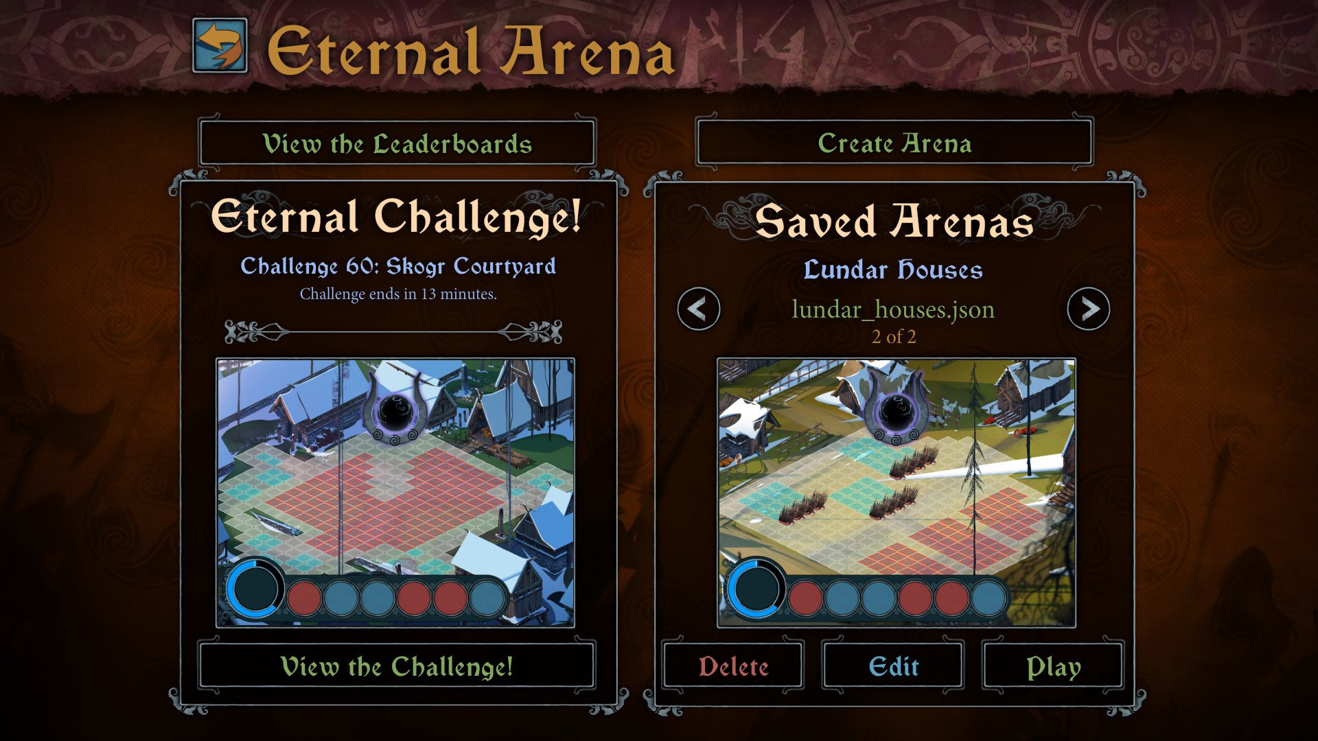 ESD The Banner Saga 3 Eternal Arena 