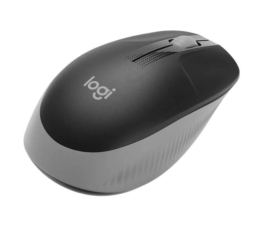 Logitech M190/ Kancelárska/ Optická/ 1 000 DPI/ Bezdrôtová USB/ Šedá 