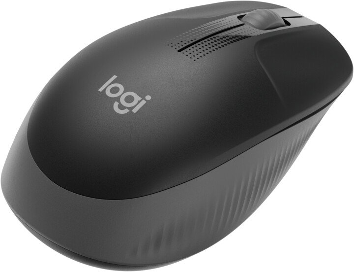 Logitech M190/ Kancelárska/ Optická/ 1 000 DPI/ Bezdrôtová USB/ Čierna 