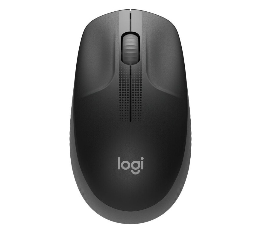 Logitech M190/ Kancelárska/ Optická/ 1 000 DPI/ Bezdrôtová USB/ Čierna