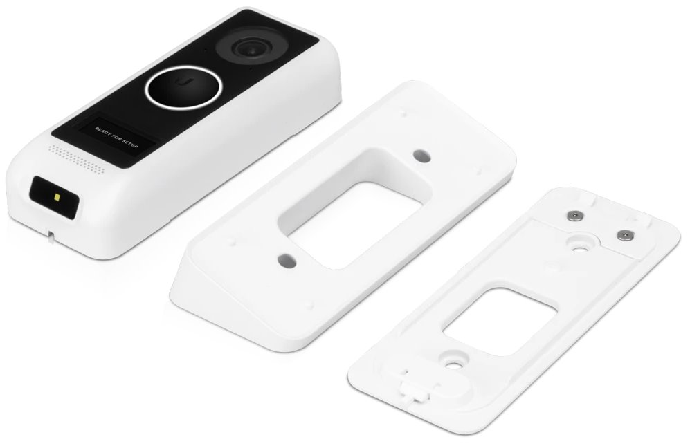 UBNT UVC-G4-DoorBell [1600 x 1200 (UXGA),  30fps,  H.264,  uhol pohľadu 138°,  IR,  PIR,  mikrofón,  reproduktor] 