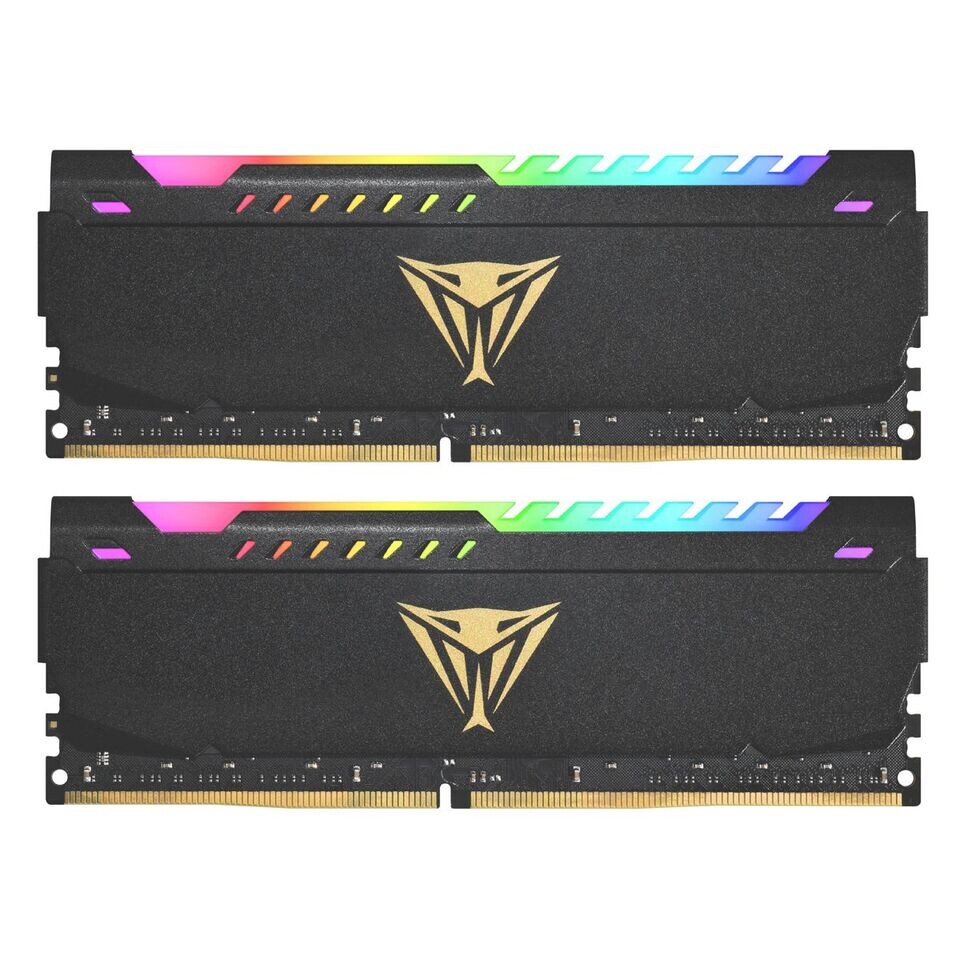 Patriot Viper/ DDR4/ 16GB/ 3600MHz/ CL20/ 2x8GB/ RGB/ Black