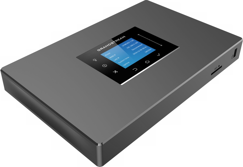 Grandstream UCM6302 VoIP PBX, 1000 uživ., 150 súb. hov., videokonf. 20úč., 2xFXO, 2xFXS porty 