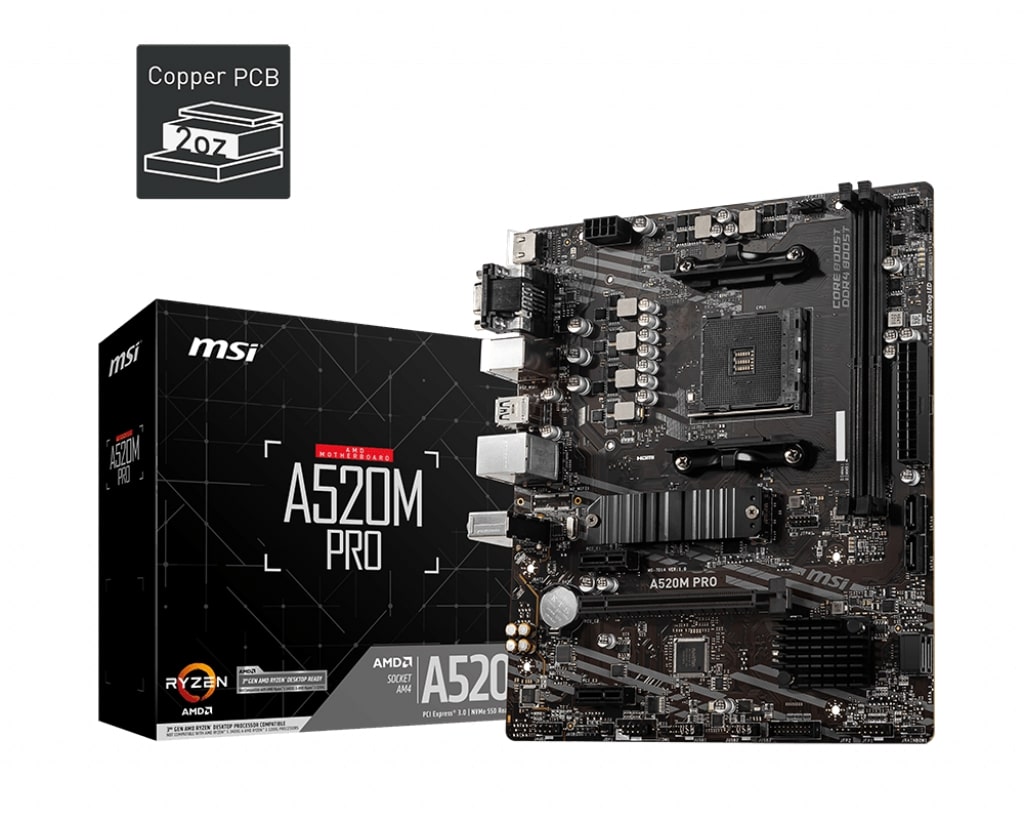 MSI A520M PRO 