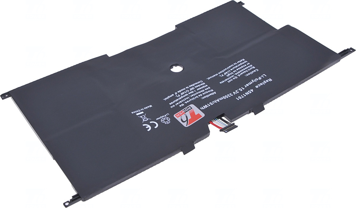 Batéria T6 Power Lenovo ThinkPad X1 Carbon 2nd Gen, 3rd Gen, 3350mAh, 51Wh, 8cell, Li-Pol 