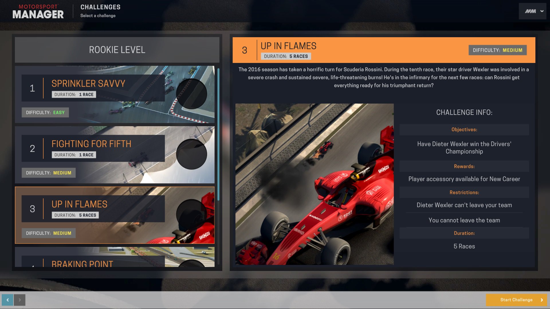 ESD Motorsport Manager Challenge Pack 