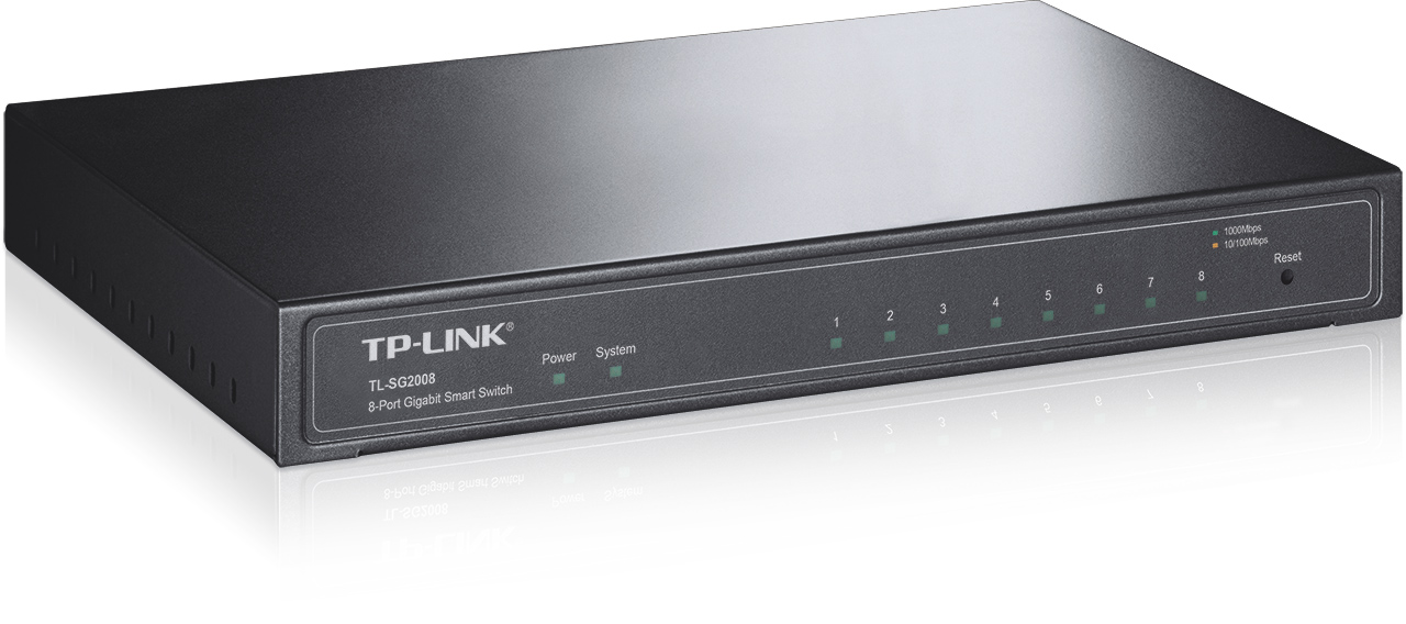 TP-Link TL-SG2008 8x Gigabit Smart Switch Omada SDN