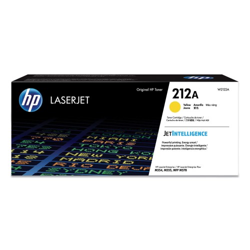 HP 212A Yellow Original LaserJet Toner Cartridge (4, 500 pages)