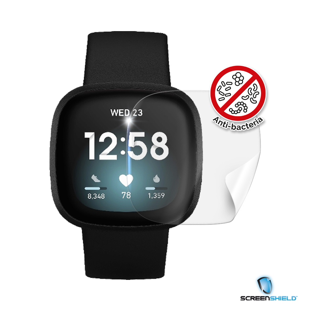 Screenshield Anti-Bacteria FITBIT Versa 3 fólie na displej