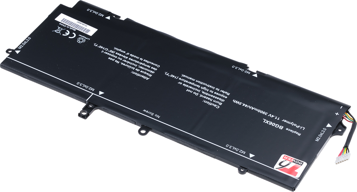 Baterie T6 Power HP EliteBook Folio 1040 G3, 3900mAh, 44Wh, 6cell, Li-pol 