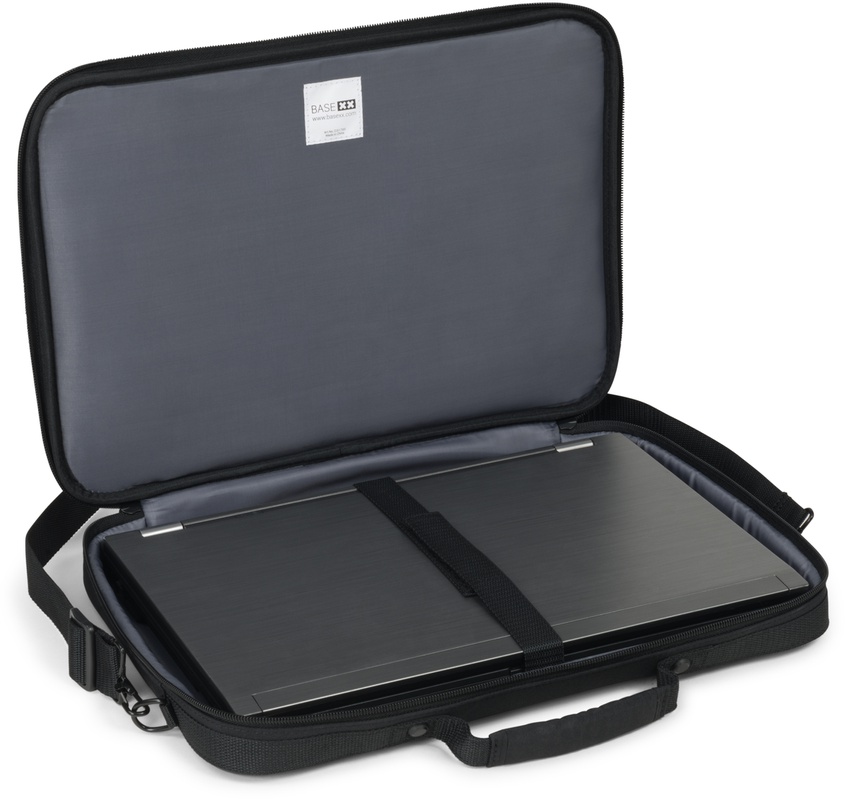 DICOTA BASE XX Laptop Bag Clamshell 13-14.1" Black 