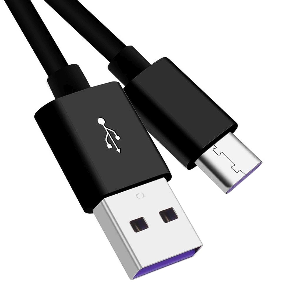 PremiumCord Kábel USB 3.1 C/ M - USB 2.0 A/ M, Super fast charging 5A, čierny, 2m