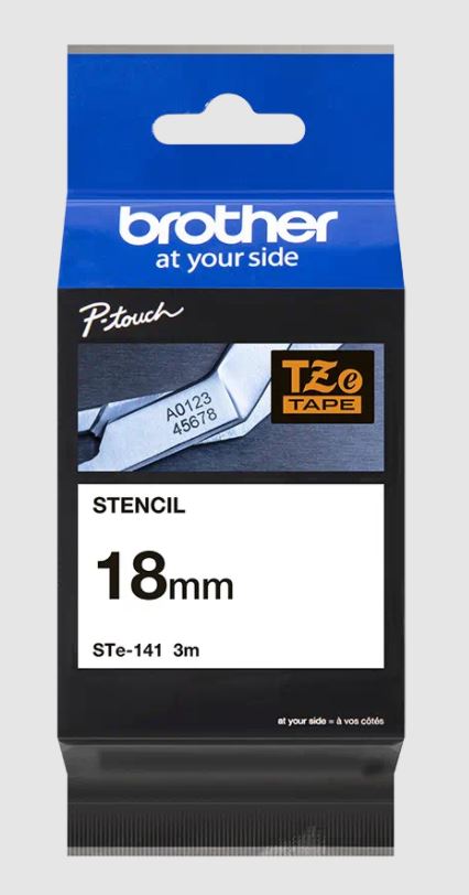 Brother - STE-141 kazeta s páskou stencil 18 mm 