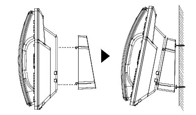 Grandstream GRPWML mont.sada na stenu pre telefóny GRP2614, GRP2615, GRP2616 a GXV3350