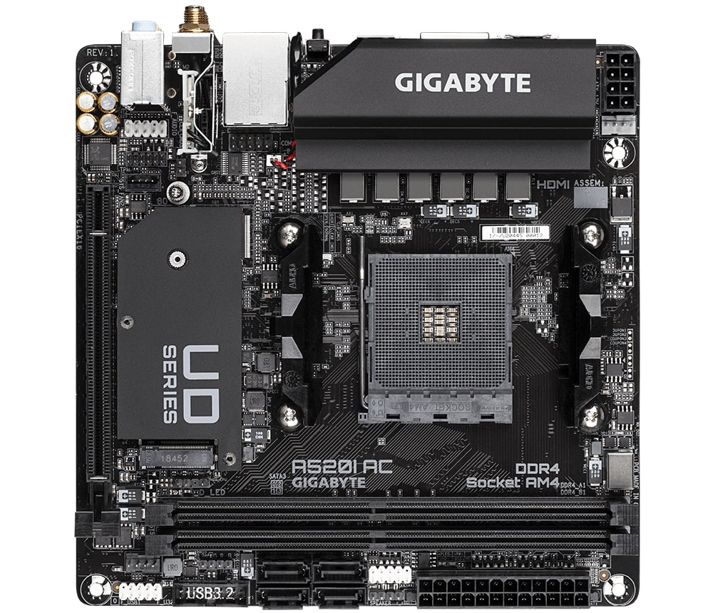 GIGABYTE A520I AC/ AM4/ MITX 
