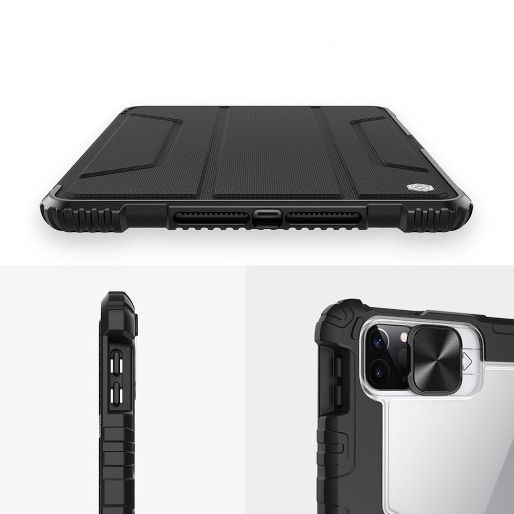 Nillkin Bumper PRO Protective Stand Case pre iPad 10.9 2020/ Air 4/ Air 5/ Pro 11 2020/ 2021/ 2022 Black 