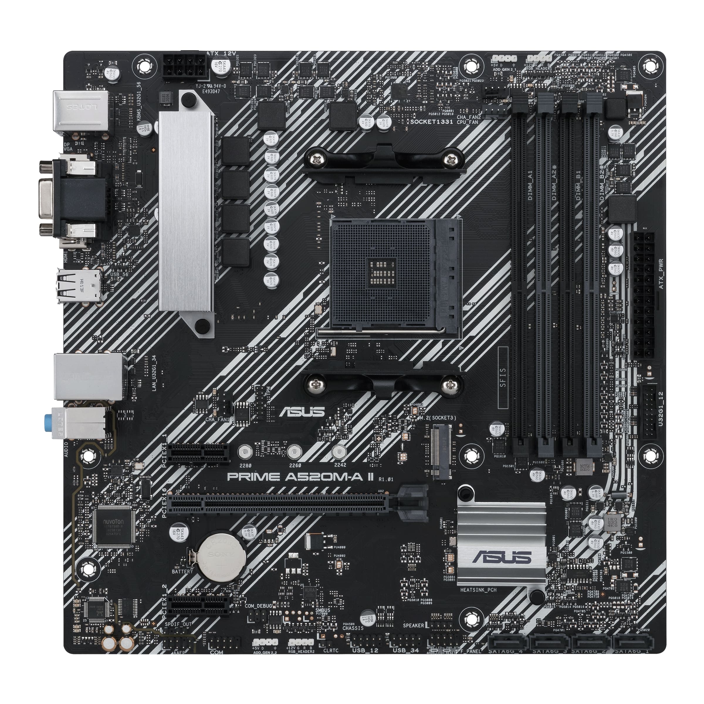 ASUS PRIME A520M-A II AM4 mATX 