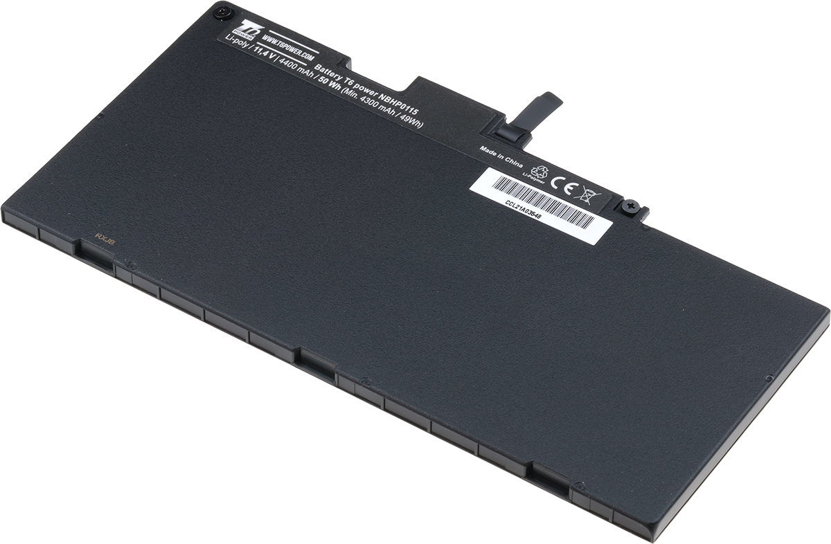 Batéria T6 Power HP EliteBook 745 G3, 755 G3, 840 G3, 850 G3, 4400mAh, 50Wh, 3cell, Li-pol