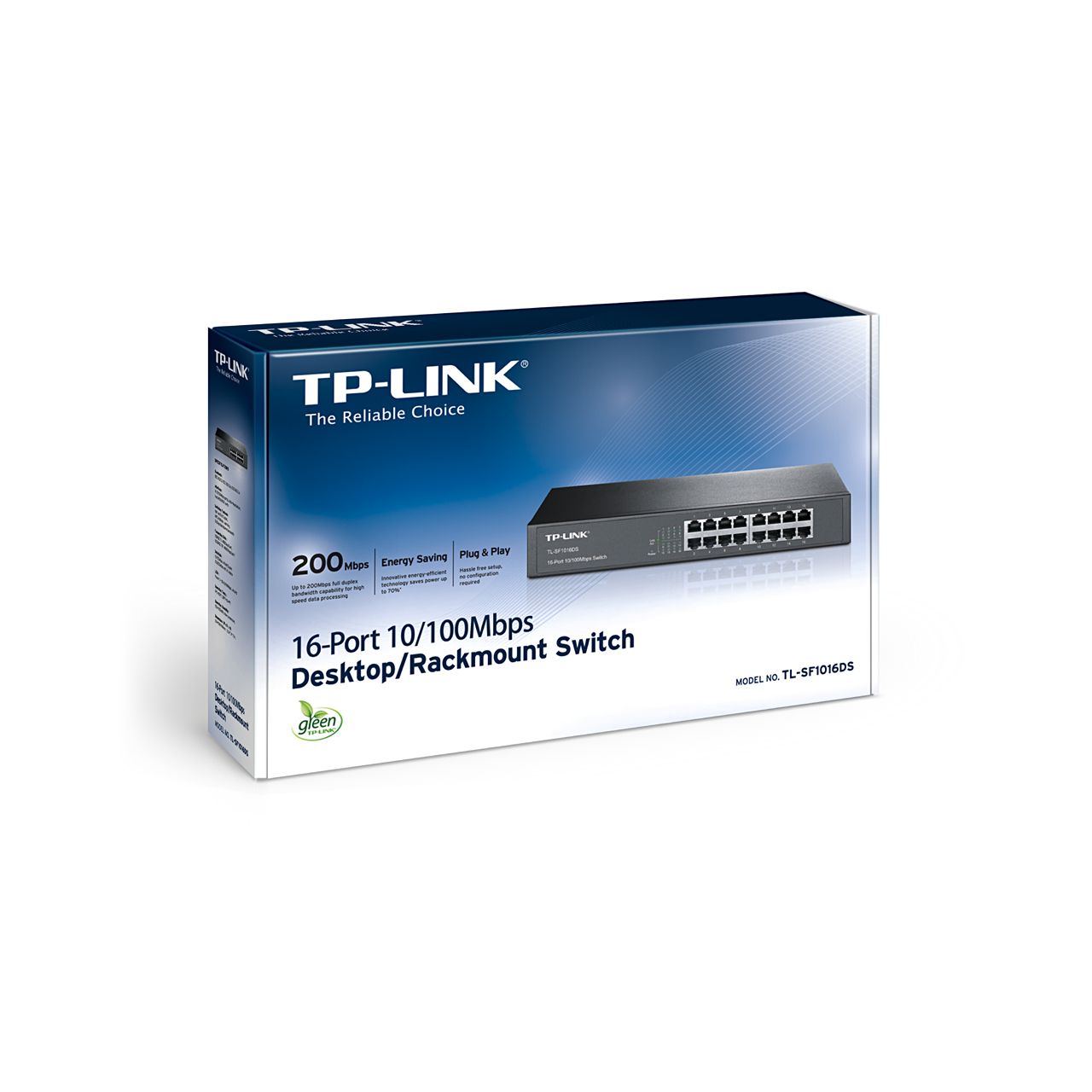 TP-Link TL-SF1016DS 16x 10/ 100Mbps Switch 