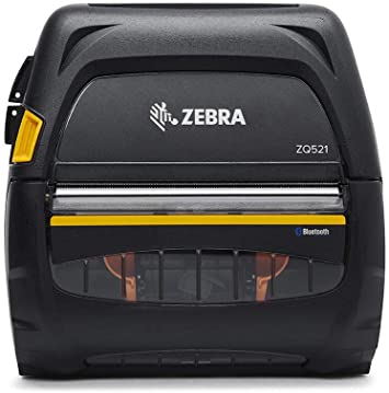 Zebra ZQ521 - BT,  media width 4.45"/ 113mm 