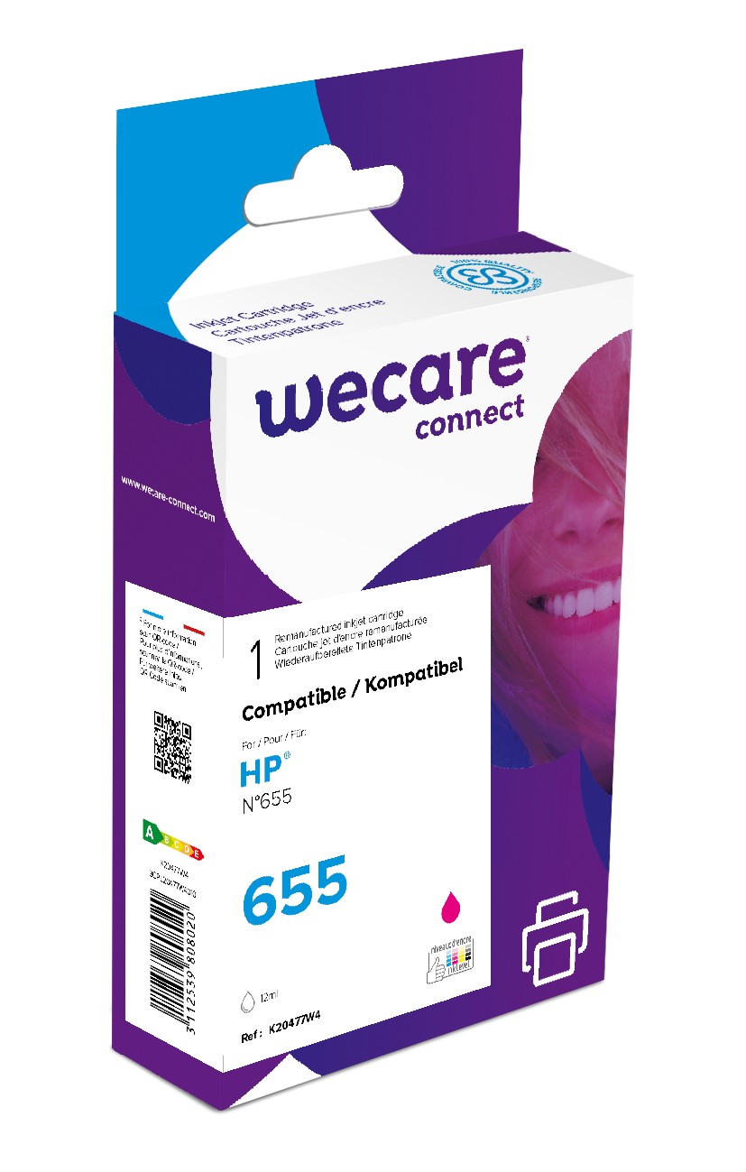 WECARE ARMOR ink kompatibilný s HP CZ111AE, červená/ magenta