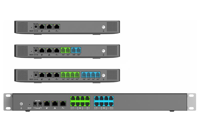 Grandstream UCM6302 Audio VoIP PBX, 500 užív., 75 súb. hov., audiokonf. 75úč., 2xFXO, 2xFXS port 
