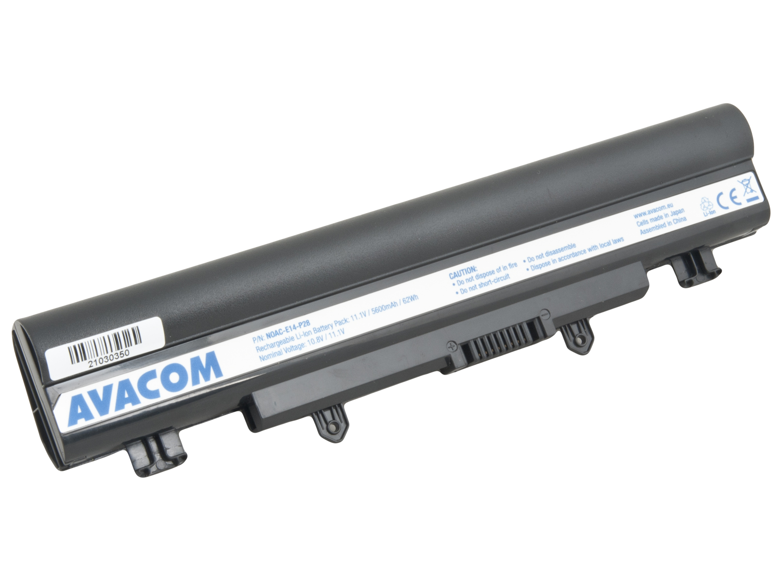 Batéria AVACOM pre Acer Aspire E14, E15, Extensa 2510, TravelMate P256 Li-Ion 11, 1 V 5600mAh