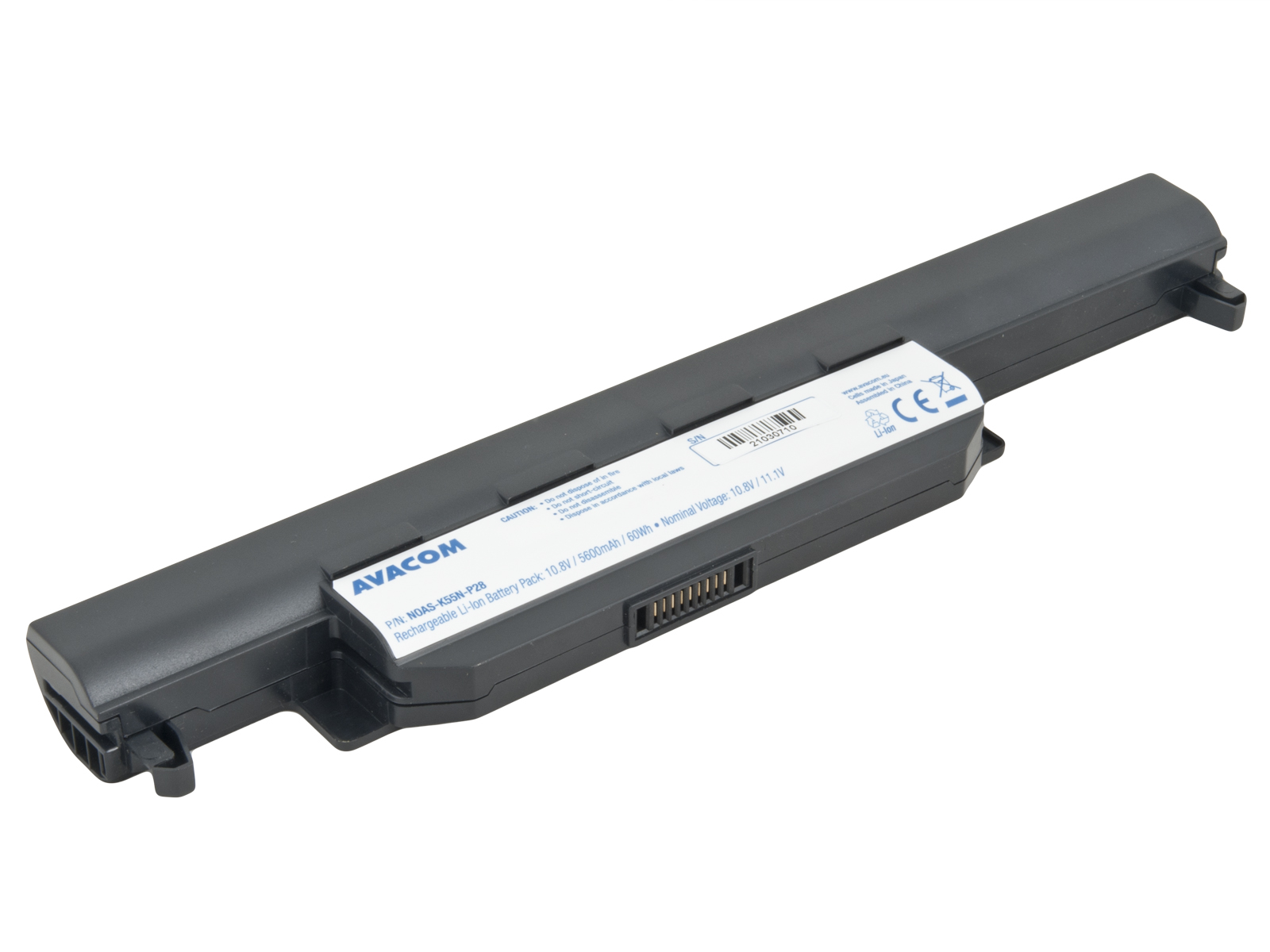 Batéria AVACOM pre Asus K55, X55, R700 Li-Ion 10, 8 V 5600mAh