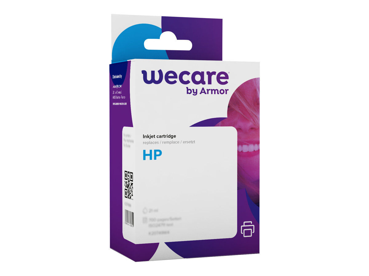 WECARE ARMOR ink sada kompatibilná s HP C9351A/ C9352A, čierna/ 3farby