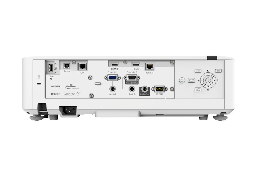 Epson EB-L520U + plátno Avelli Premium 221x124/ 3LCD/ 5200lm/ WUXGA/ 2x HDMI/ LAN 