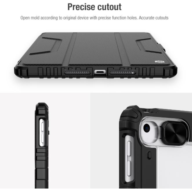 Nillkin Bumper PRO Protective Stand Case pre iPad 10.2 2019/ 2020/ 2021 Black 