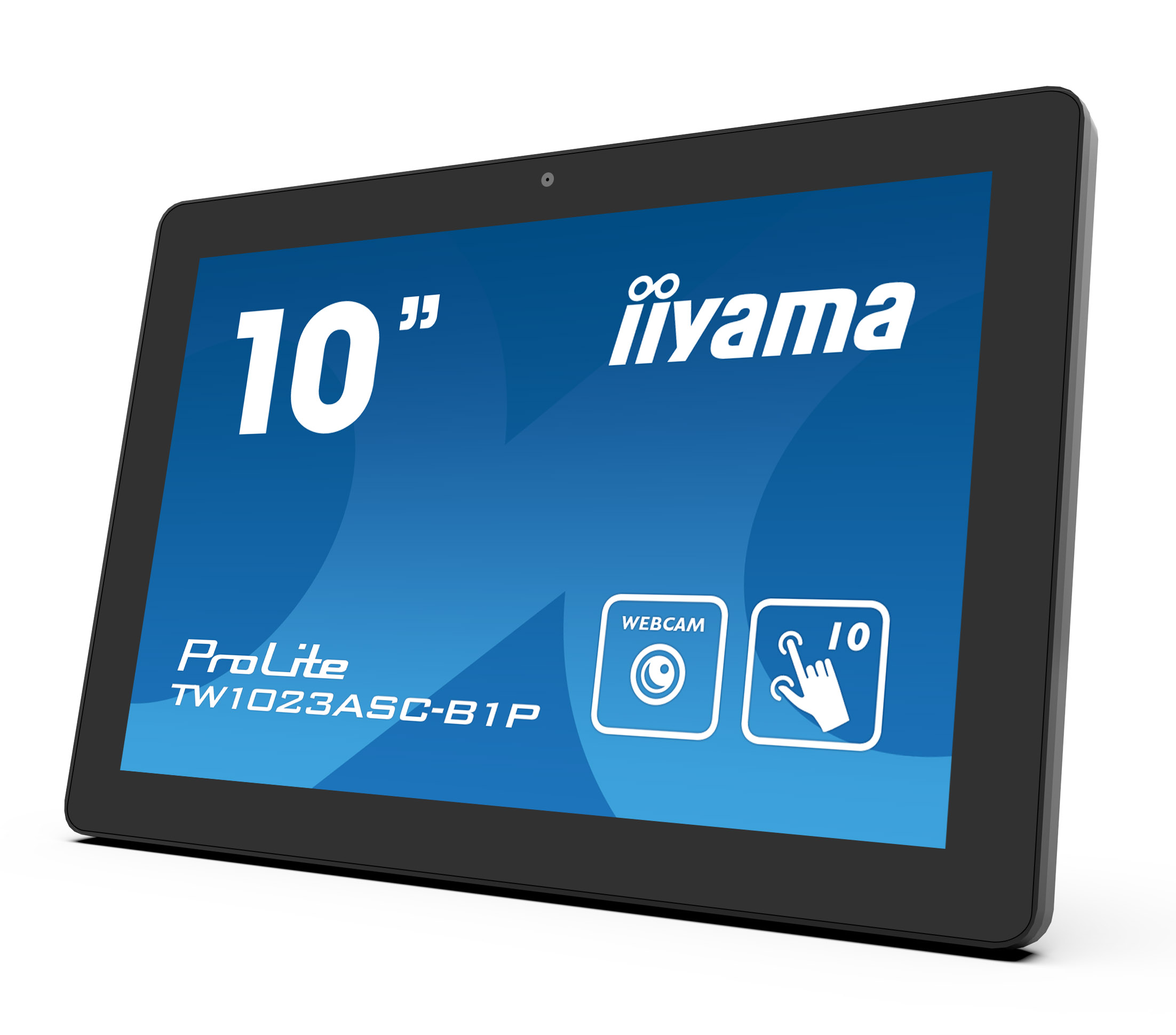 10" iiyama TW1023ASC-B1P, IPS, HD, capacitive, 10P, 450cd/ m2, mini HDMI, WiFi, Webcam, Android 8.1 