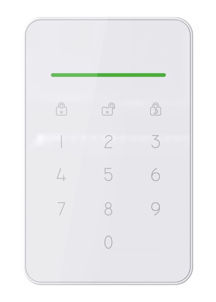 iGET SECURITY EP13 - bezdrôtová klávesnica s RFID čítačkou pre alarm M5 