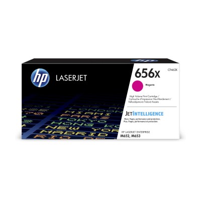 HP 656X High Yield Magenta Original LaserJet Toner Catridge (CF463X)