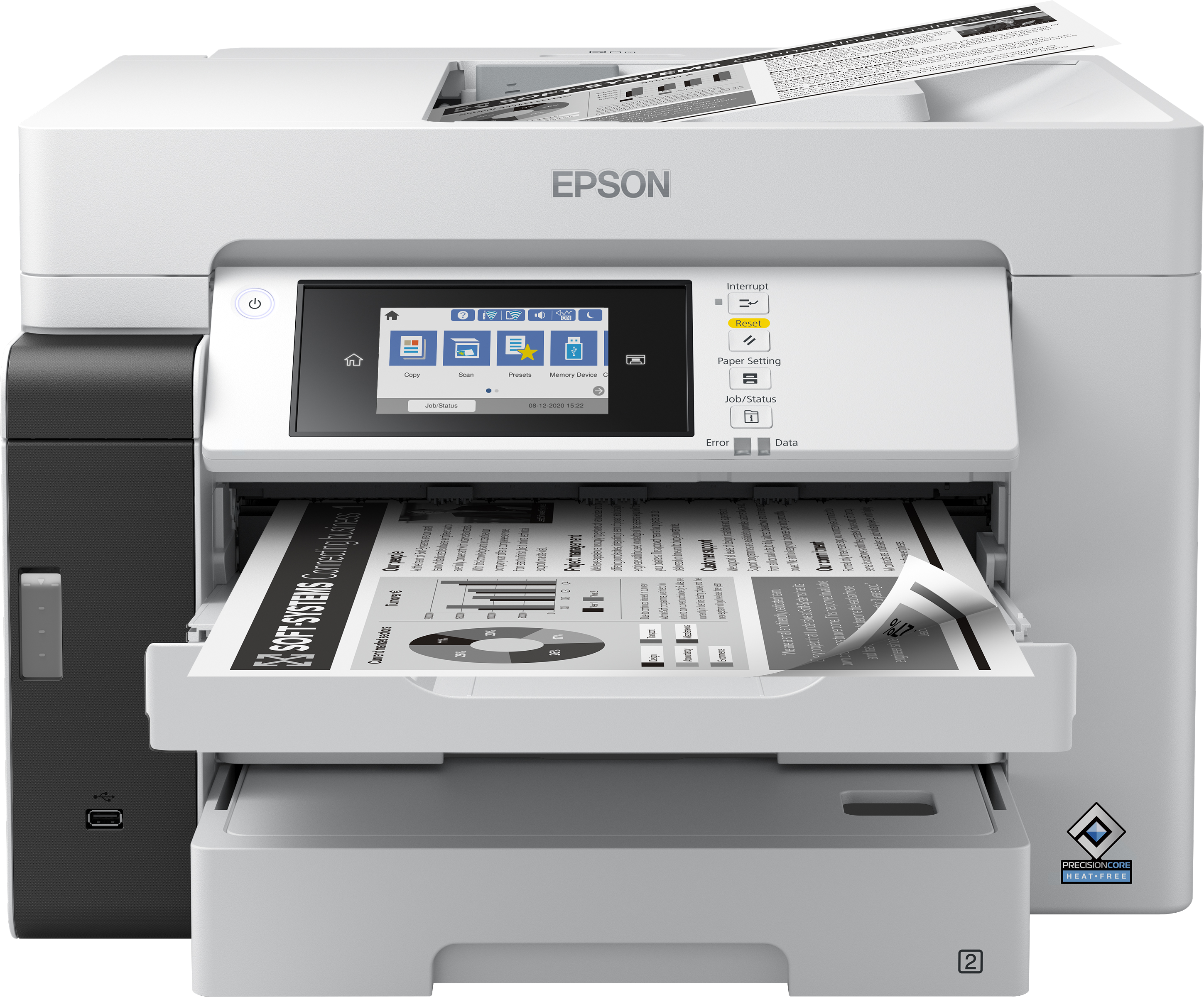 Epson EcoTank/ M15180/ MF/ Ink/ A3/ LAN/ WiFi/ USB