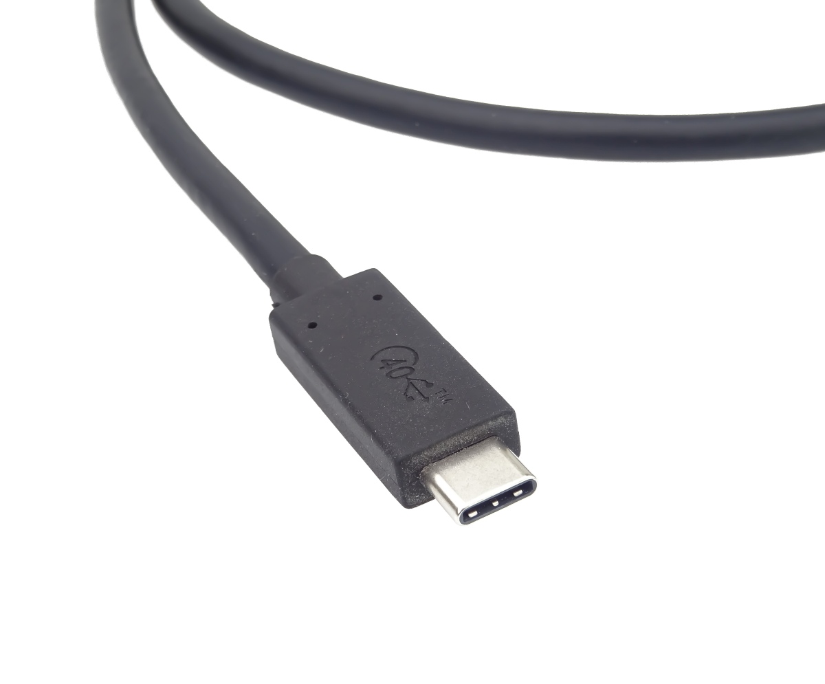PremiumCord USB4™ 40Gbps 8K@60Hz kábel Thunderbolt 3 certifikovaný USB-IF 0, 8m 