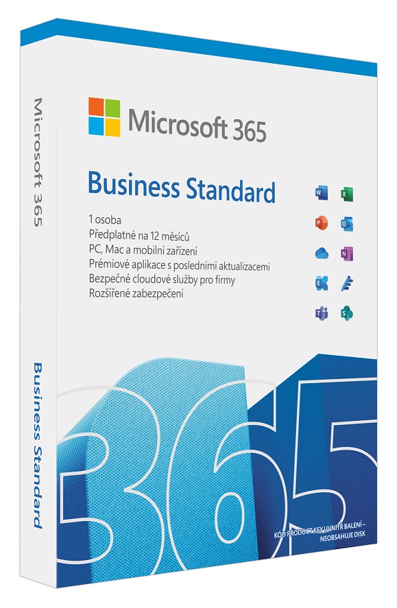 Microsoft 365 Business Standard P8 Mac/ Win SK