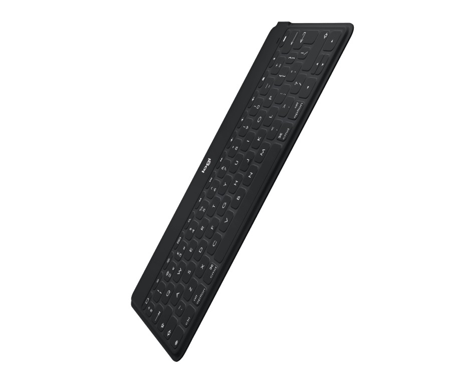 Logitech® Keys-To-Go Bluetooth Keyboard Folio - UK - International - BLACK 