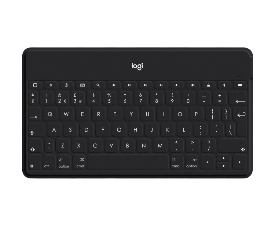 Logitech® Keys-To-Go Bluetooth Keyboard Folio - UK - International - BLACK 