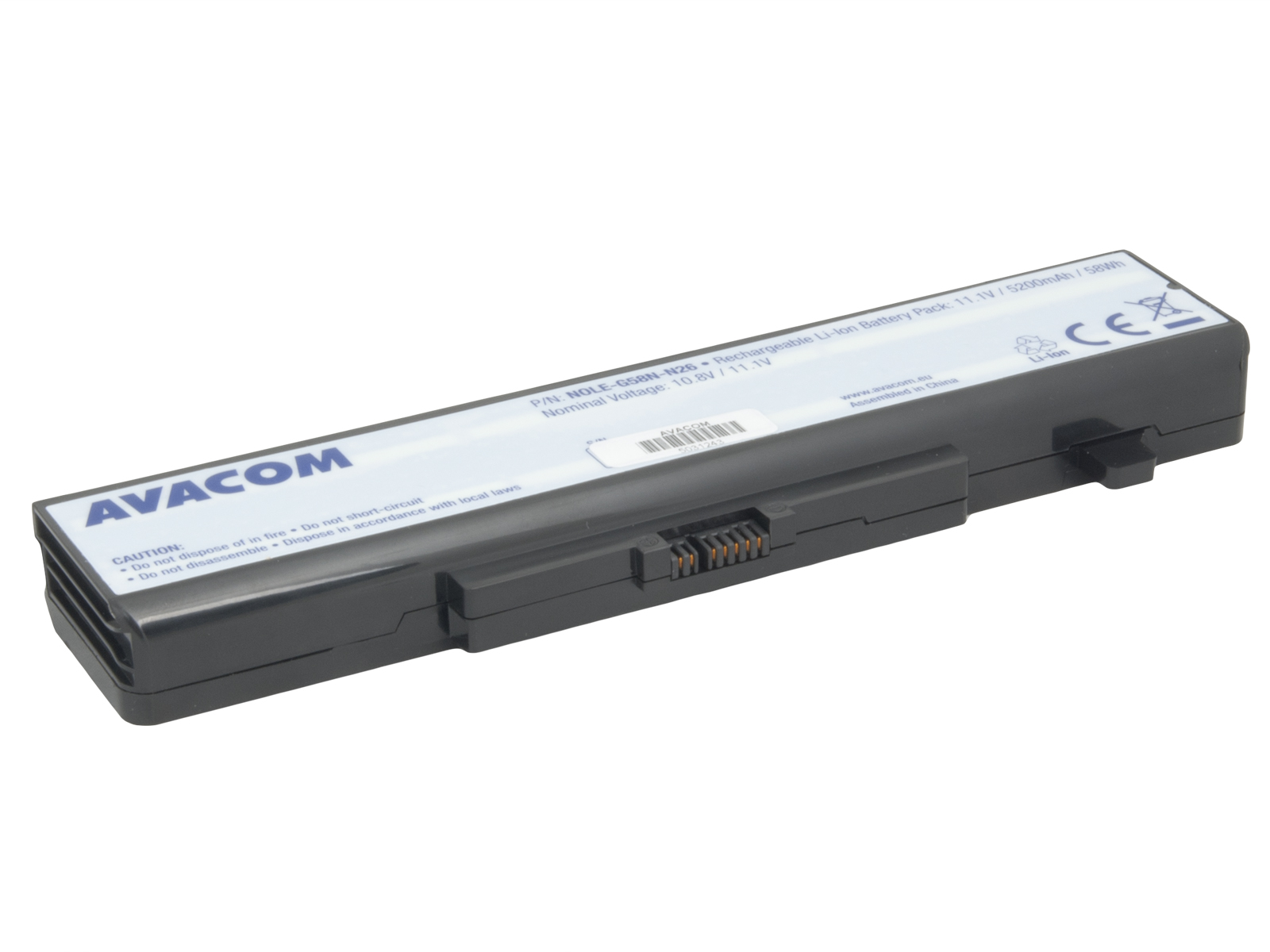 Batéria AVACOM pre Lenovo IdeaPad G580, Z380, Y580 series Li-Ion 11, 1 V 5200mAh
