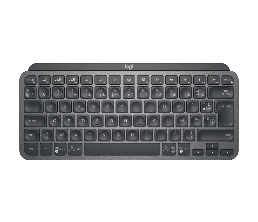 Logitech MX Keys/ Bezdrátová USB/ US layout/ Grafitová