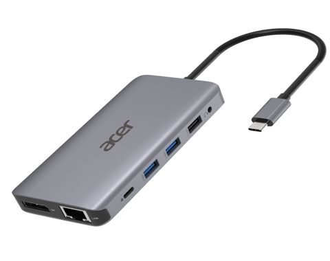 Acer 12in1 USB-C dongle (USB, HDMI, PD, CD, DP, RJ45) 