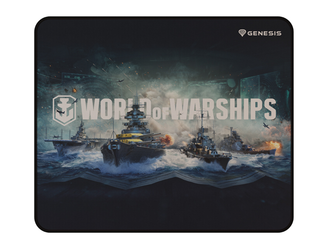 Herná podložka pod myš Genesis CARBON 500 WORLD of WARSHIPS ARMADA, M 30x25cm