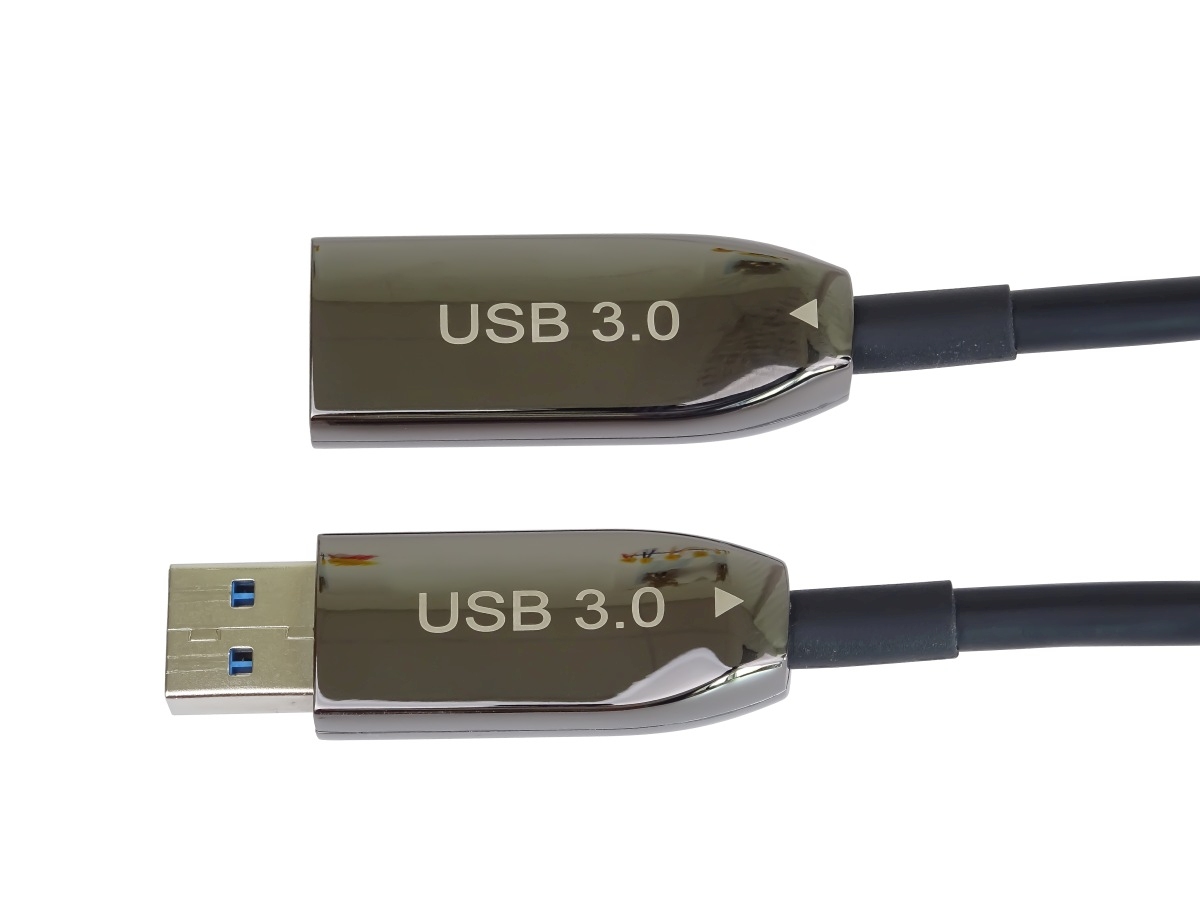 PremiumCord USB 3.2 + 2.0 AOC predlž. kábel, 15m 