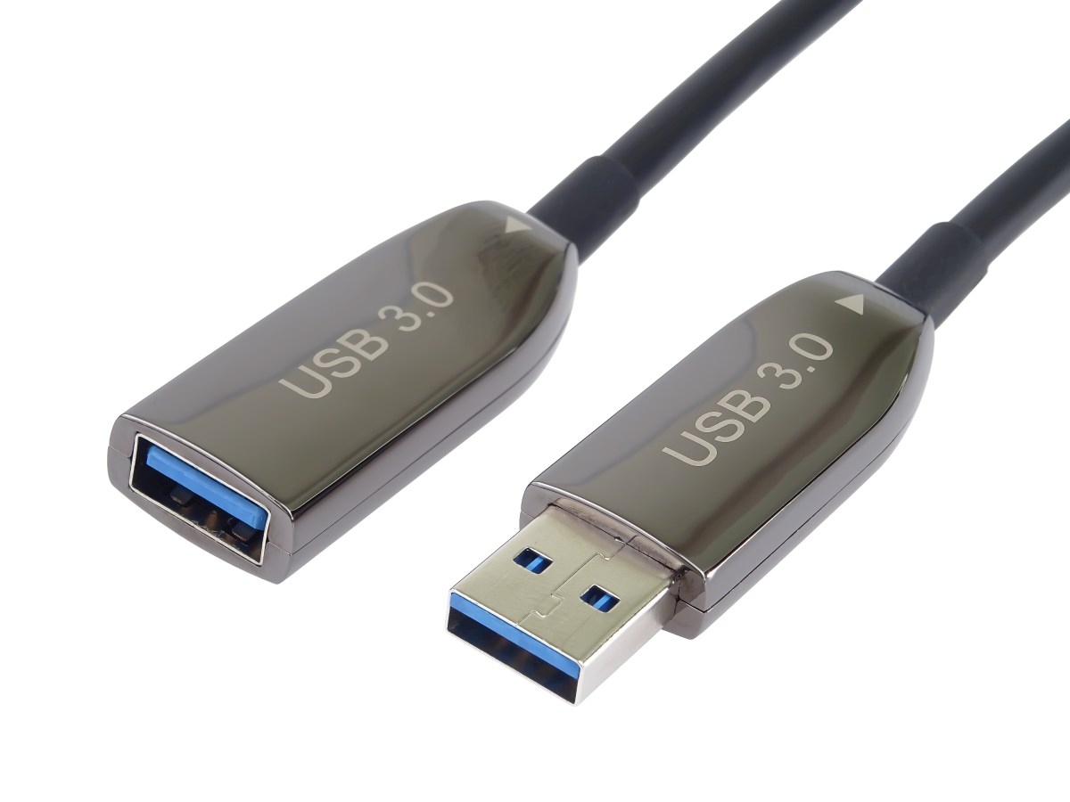 PremiumCord USB 3.2 + 2.0 AOC predlž. kábel, 10m 