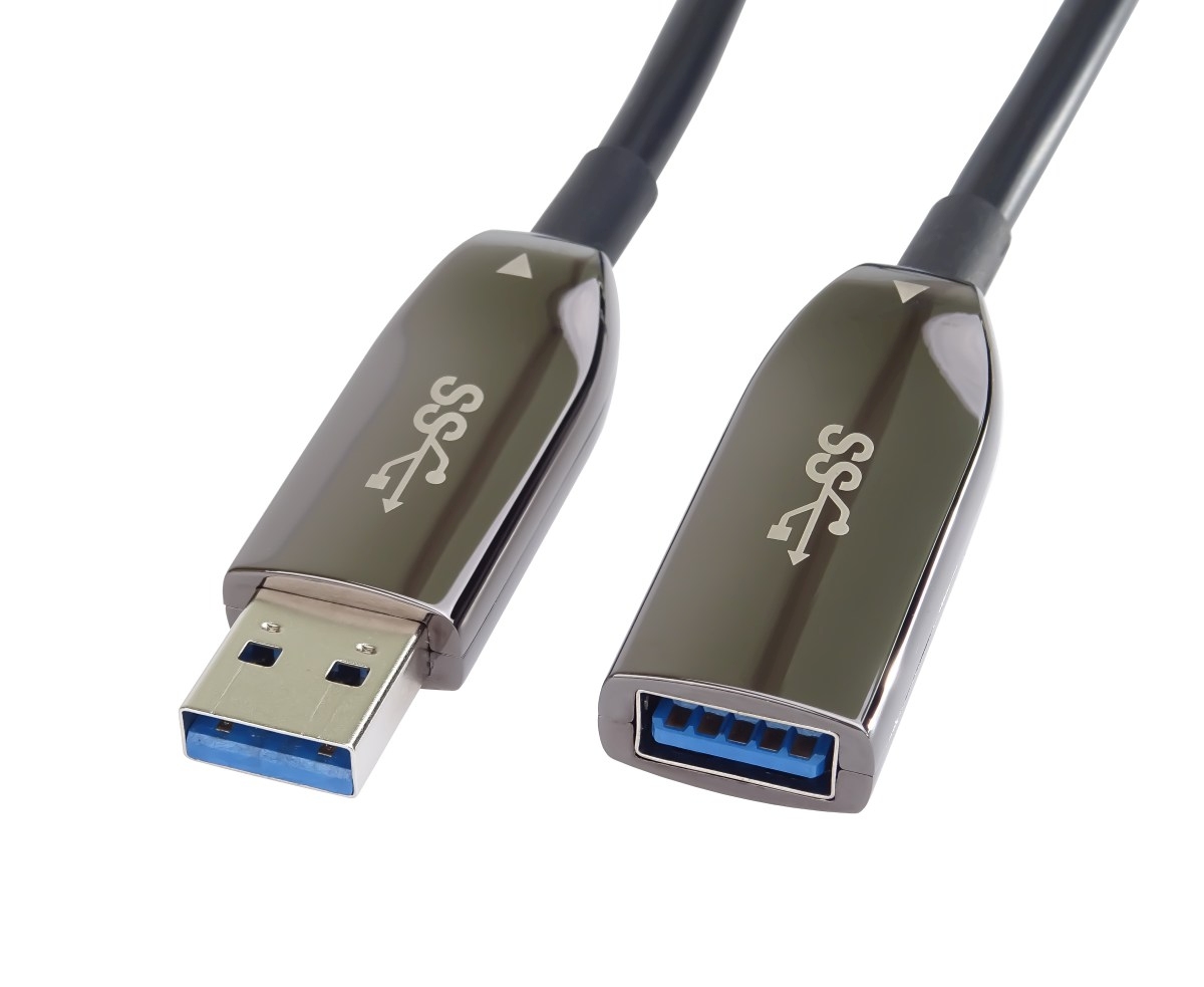 PremiumCord USB 3.2 + 2.0 AOC predlž. kábel, 7m 