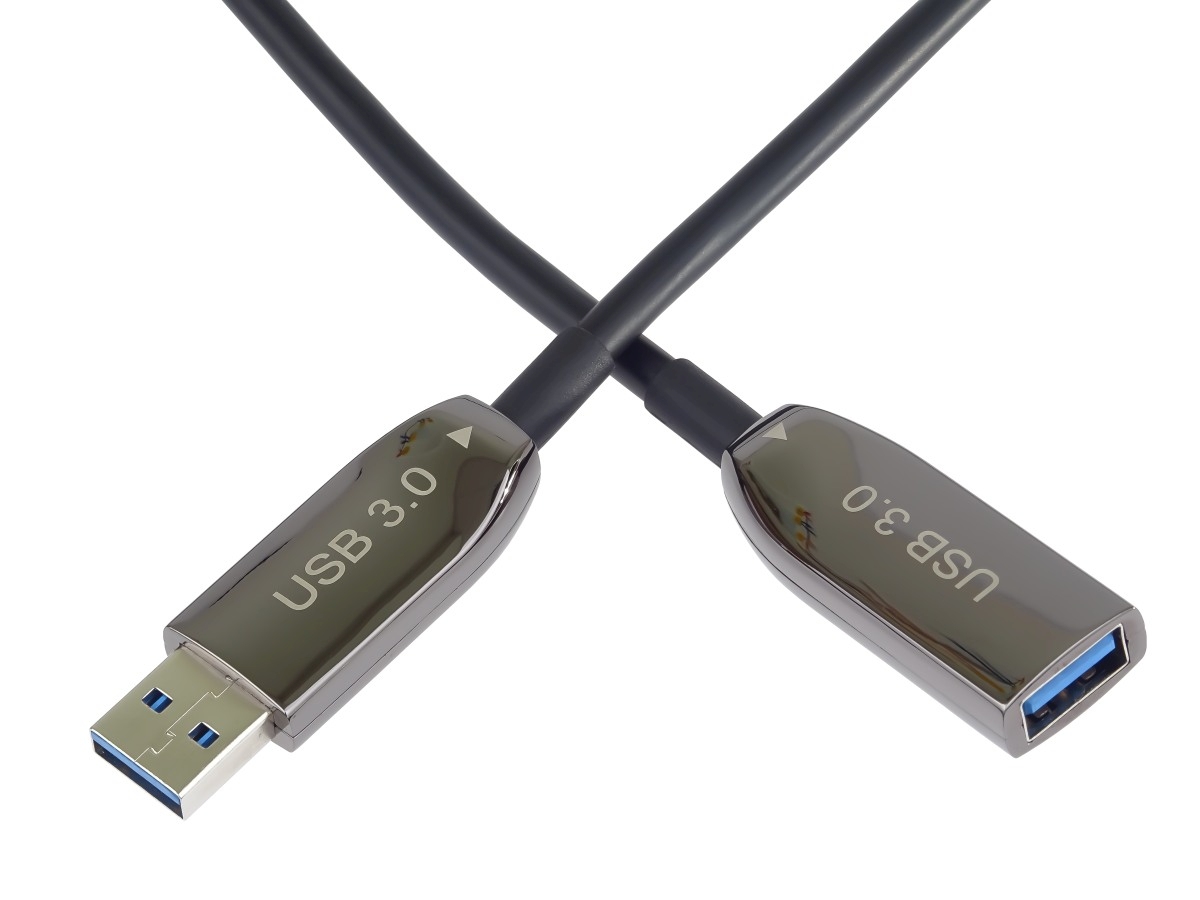 PremiumCord USB 3.2 + 2.0 AOC predlž. kábel, 7m 